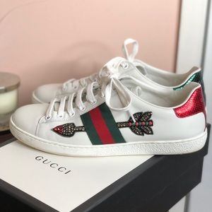 Gucci Ace Embroidered Sneakers